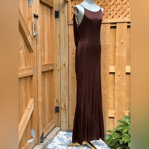 🆕 RAT & BOA 🧿 NWOT Deia Slinky Little Brown Jersey Dress, Sz S US 4 - Picture 4 of 15